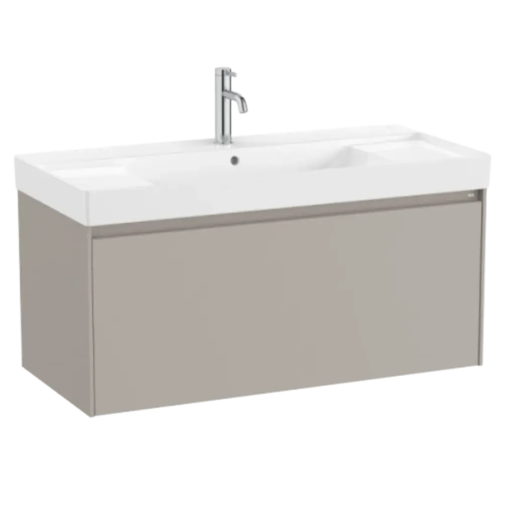 MUEBLE DE BAÑO UNIK 100CM GRIS ARENA ROCA