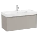 MUEBLE DE BAÑO UNIK 100CM GRIS ARENA ROCA