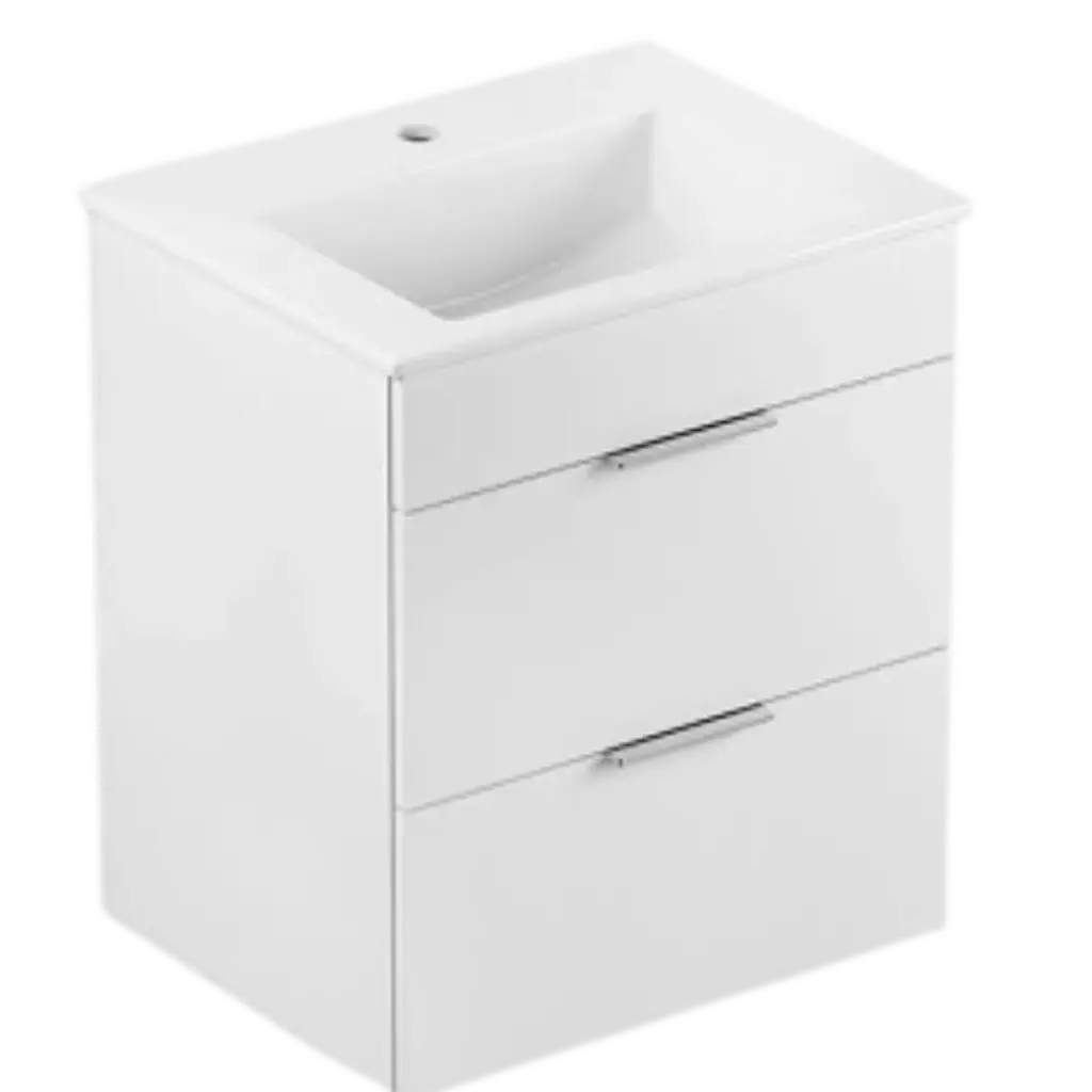 MUEBLE DE BAÑO CUBE 65X43CM BLANCO MATE CELITE
