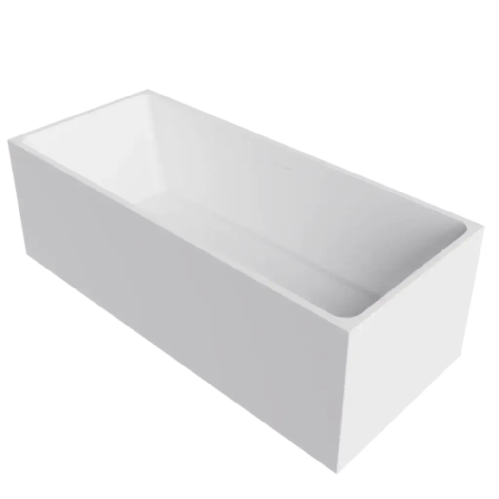 [NVTUB7170] BAÑERA KUBE BLANCO MATE NOVA