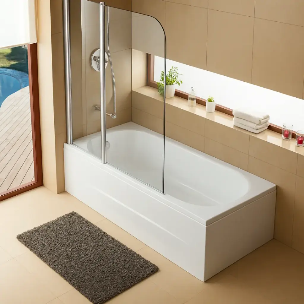 [VBCER00000416] MAMPARA DE BAÑERA CALIFORNIA 120CM DERECHA VENBAÑO