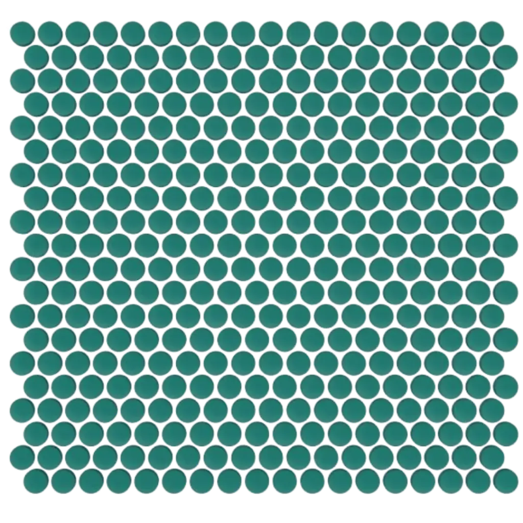 MOSAICO DOTS VETRO MATT PEACOOK GREEN BREZZA