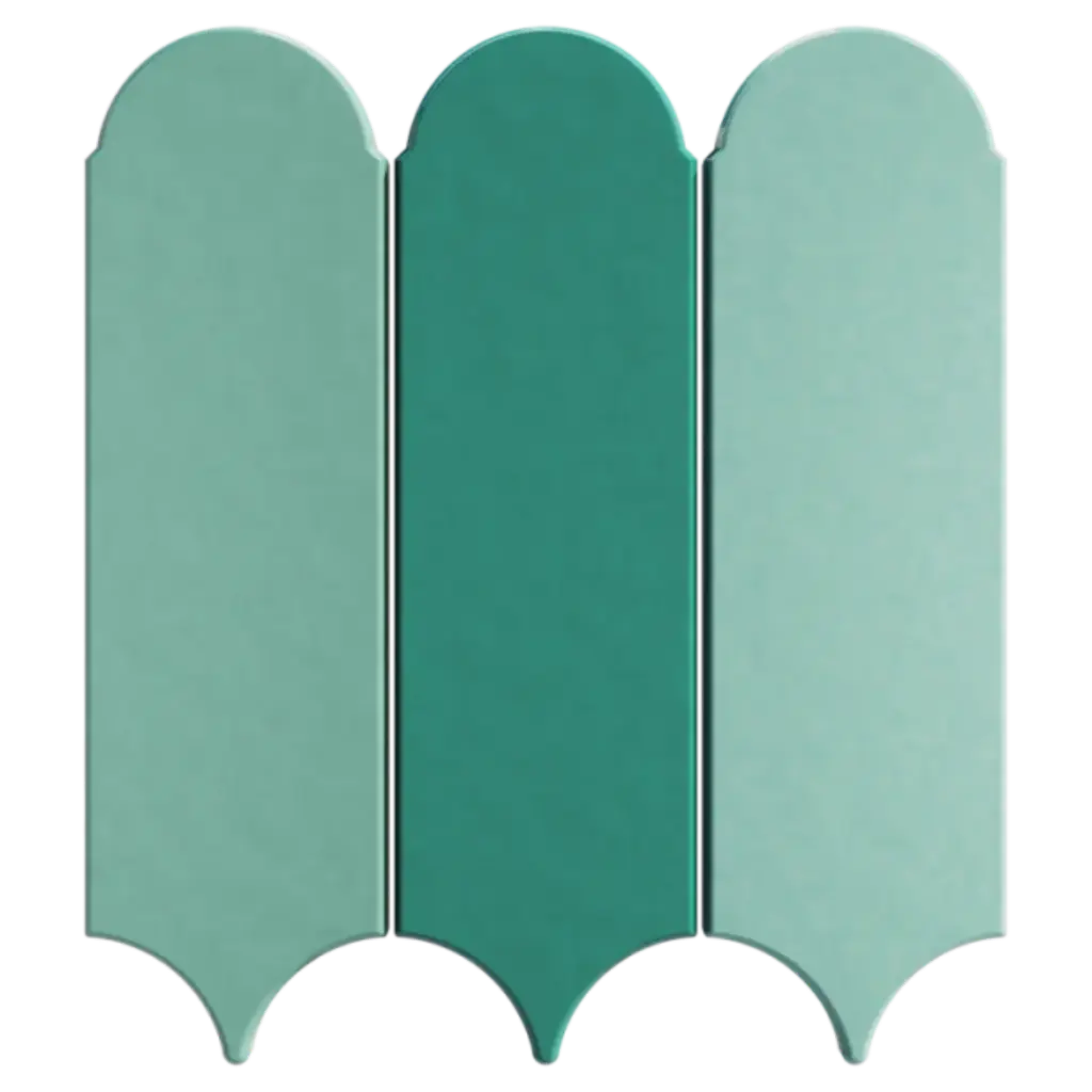 MOSAICO PIUMA SHADES EMERALD GREEN 45 PZASX CJ 1.13M2X CJ