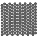 MOSAICO ESAGONO PICCOLO TUTTOSPESSORE GRAPHITE BREZZA