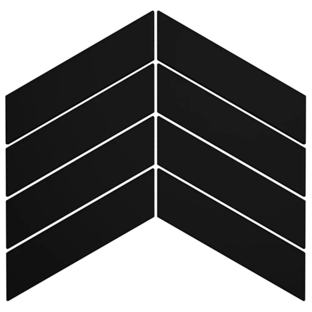 [BZ9802104] MOSAICO SIGMA SMALTO MATT NERO BREZZA