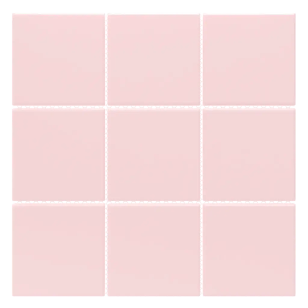 [BZ9879874] MOSAICO SQUARE PIXEL PASTEL PINK MATT BREZZA