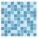 MOSAICO PICCOLO LIGHT BLUE 22MLL x CJ 2.0M2 x CJ.