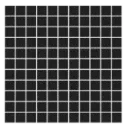 MOSAICO SQUARE SMALTO NERO SHINE BREZZA