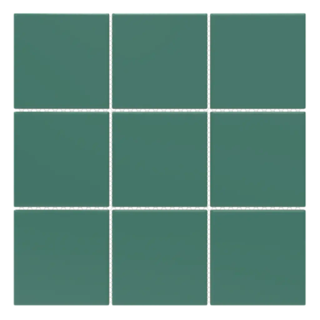 [BZ9879873] MOSAICO SQUARE PIXEL PEACOOK GREEN MATT BREZZA