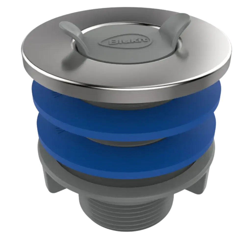 VALVULA DE DESAGUE DE 1 1/4 CROMADO BLUKIT