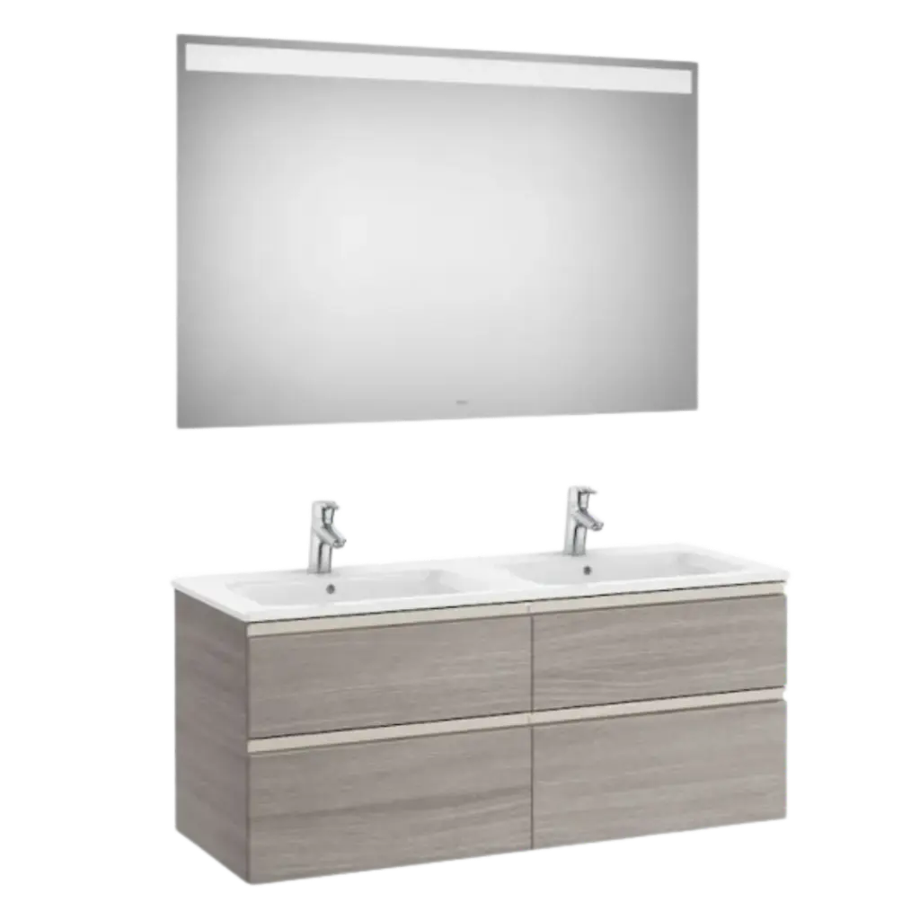 MUEBLE DE BAÑO GAP 120CM ROBLE ROCA
