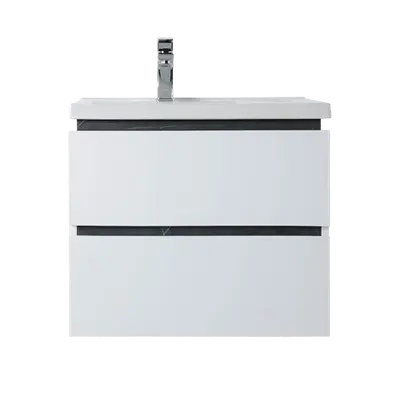 MUEBLE DE BAÑO PONTUS PLUS 60CM BLANCO CORONA