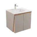 MUEBLE DE BAÑO CASCADE VITAL 60CM BLANCO CORONA