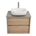 MUEBLE DE BAÑO CASCADE PLUS 70CM BLANCO CORONA