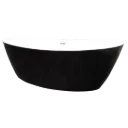 BAÑERA BORA BORA BLACK CASTEL