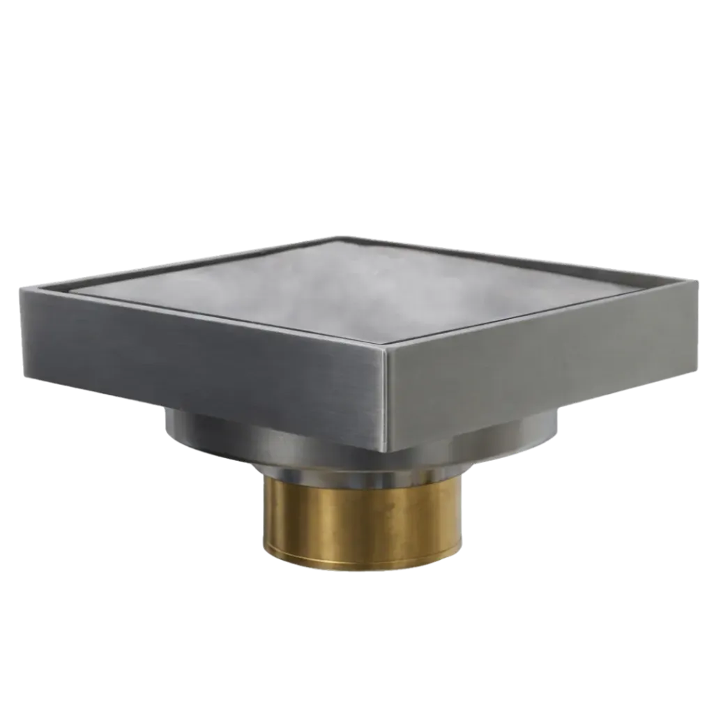 [90.5023A] REJILLA CUADRADA OCULTA 10X10CM SATINADO CASTEL