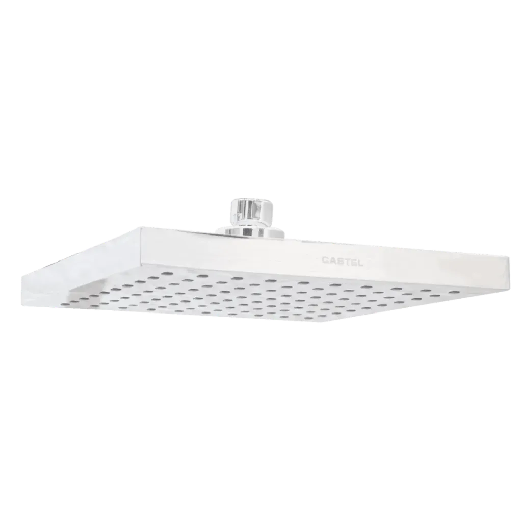 DUCHA REGADERA LEXUS BAJA PRESION 8" CROMADO CASTEL