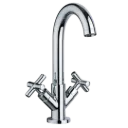 GRIFERIA DE LAVAMANOS BAJA VICTORIA CROMADO CASTEL