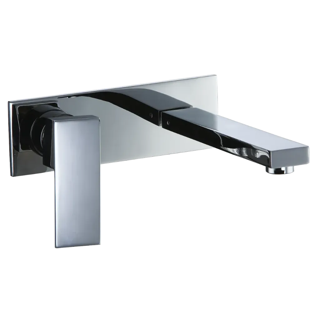 GRIFERIA DE LAVAMANOS DE PARED LEXUS CROMADO CASTEL