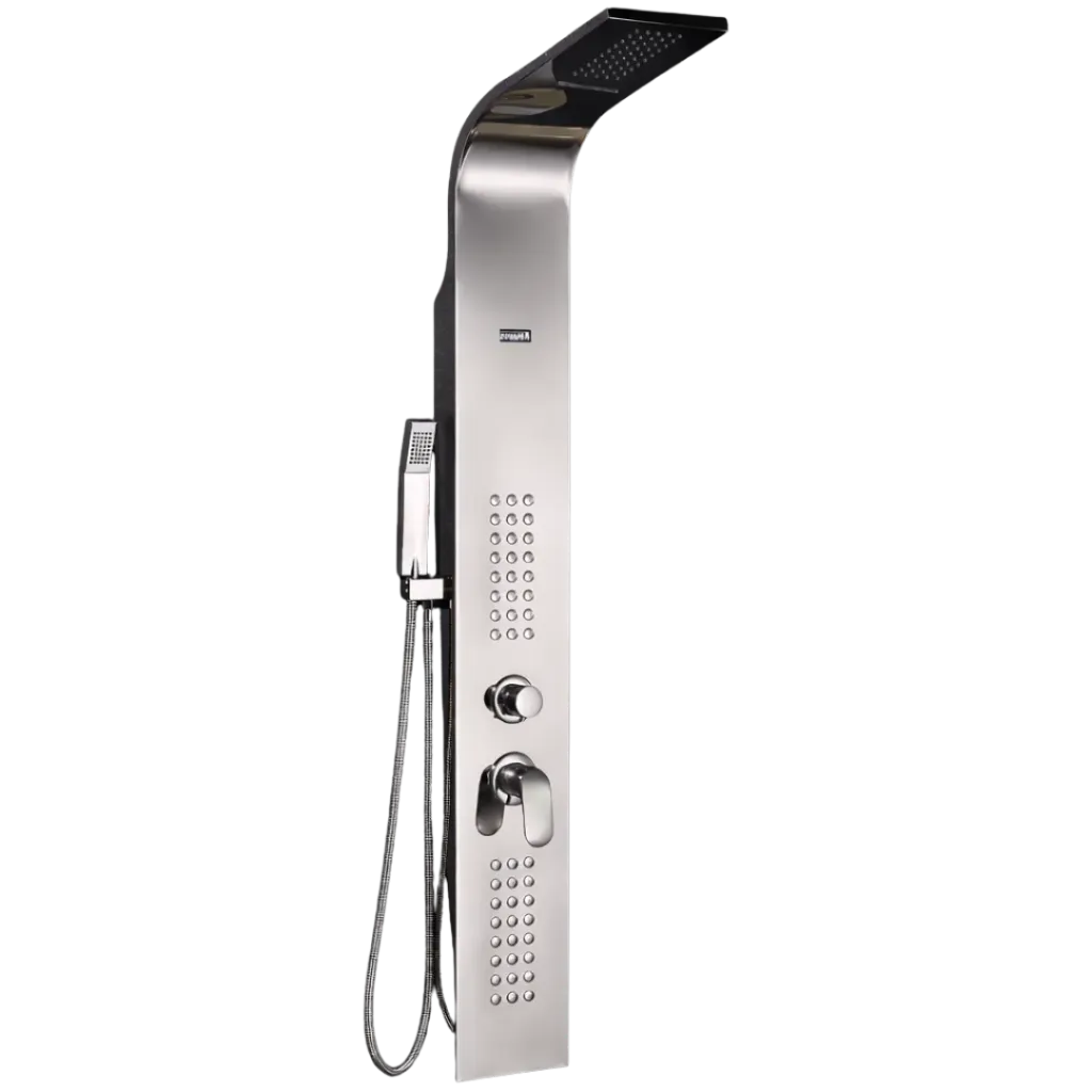 [BS-7021] PANEL HIDRODUCHA CROMADO CASTEL