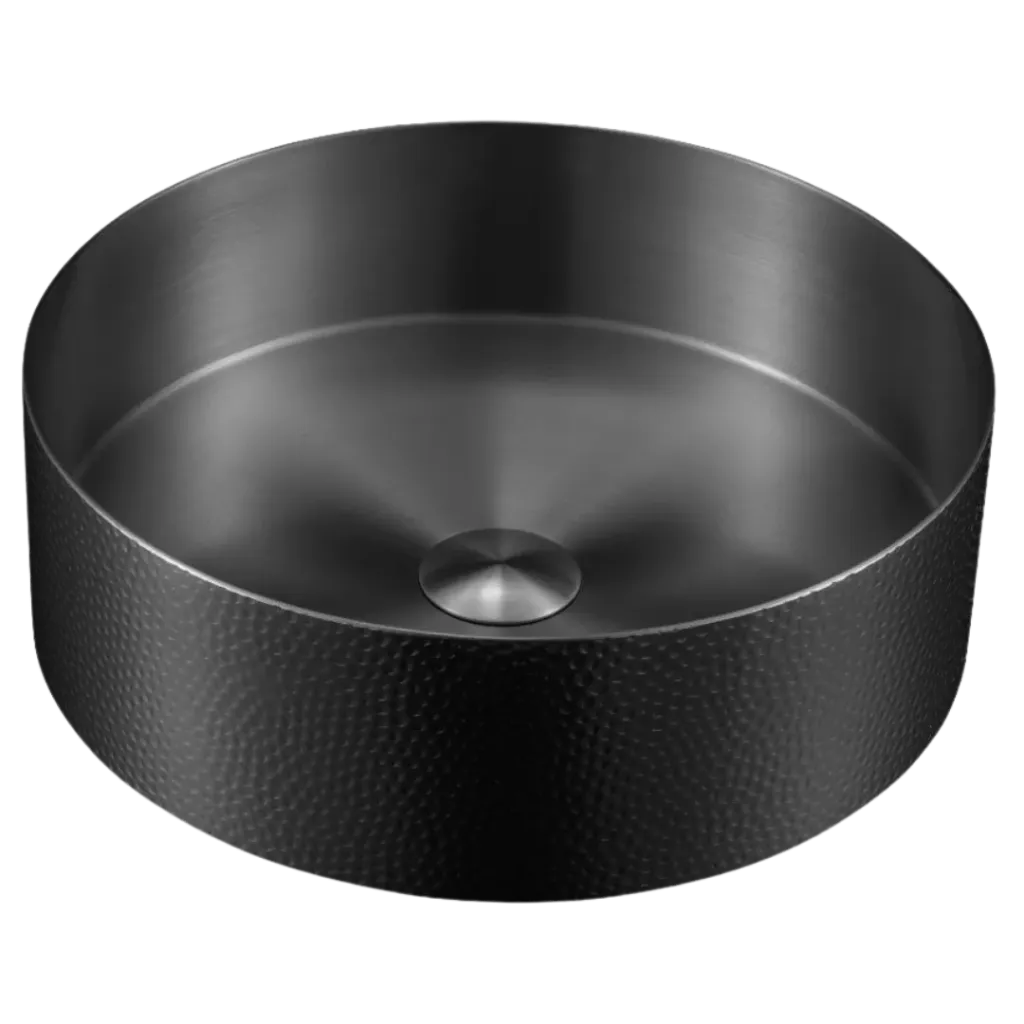 LAVAMANOS IRON STEEL NEGRO MATE CASTEL