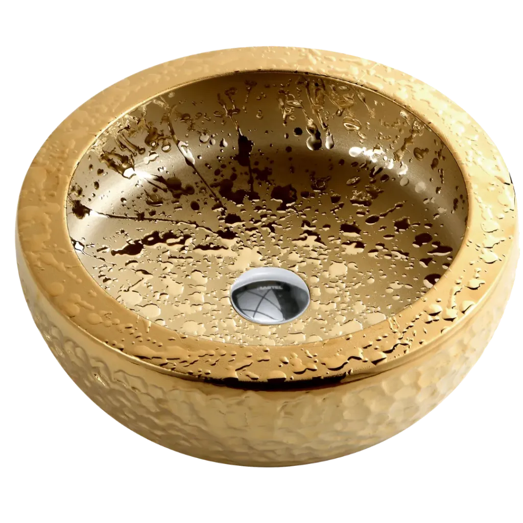 LAVAMANOS MIDAS DORADO CASTEL