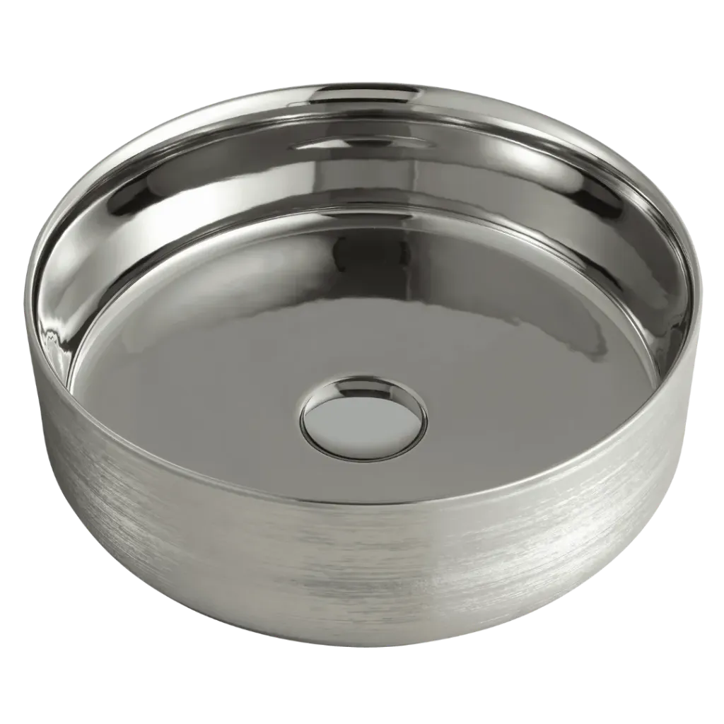 LAVAMANOS SITARA PLATEADO CASTEL