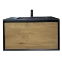 MUEBLE DE BAÑO FENIX 90CM ROBLE CASTEL