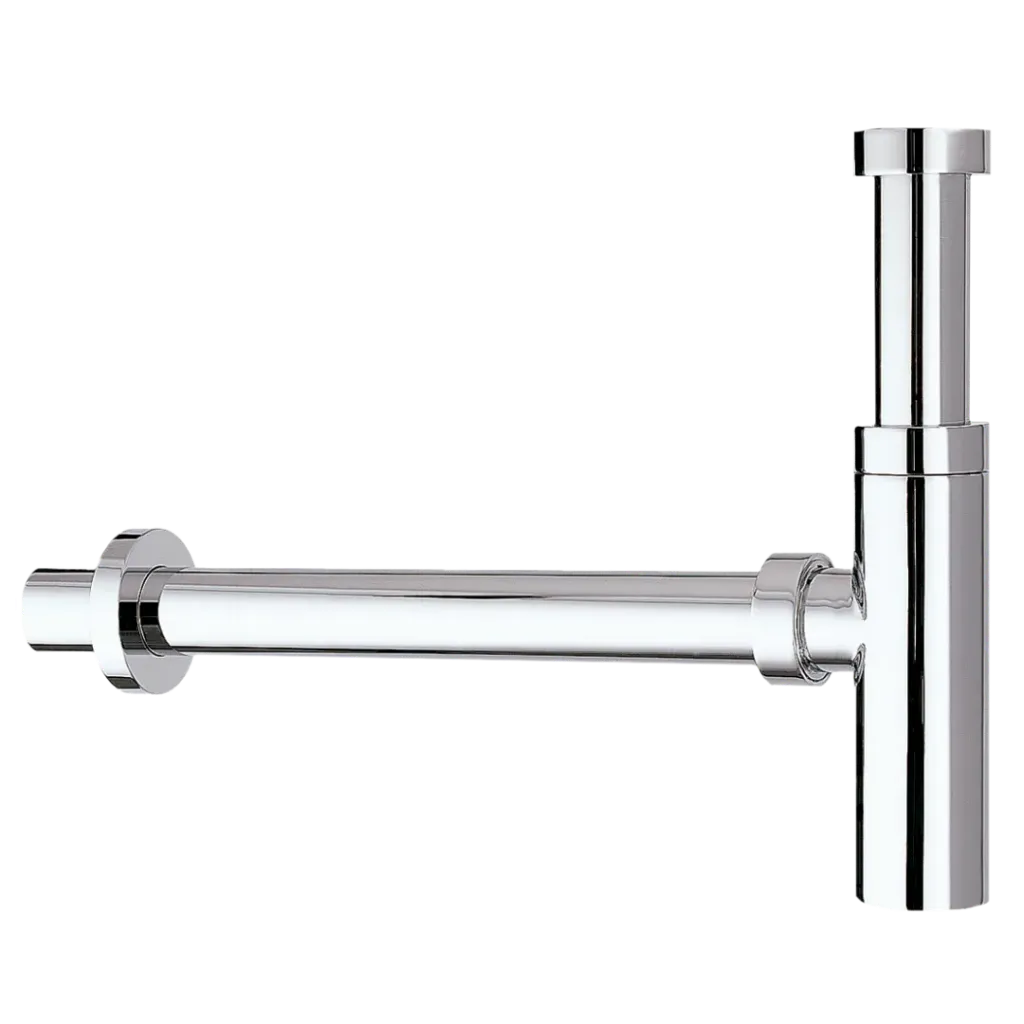 SIFON DE LAVAMANOS DECORATIVO CROMADO CASTEL