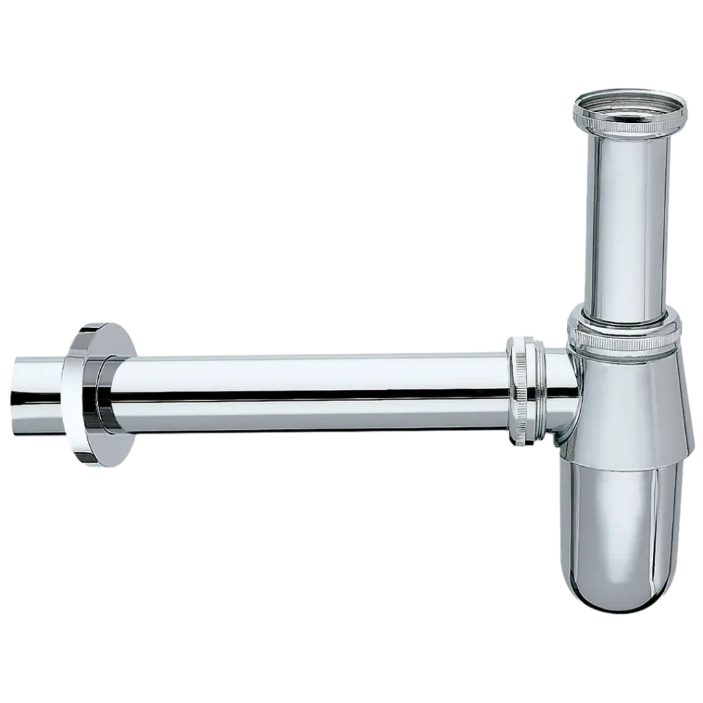 SIFON DE LAVAMANOS DECORATIVO CROMADO CASTEL