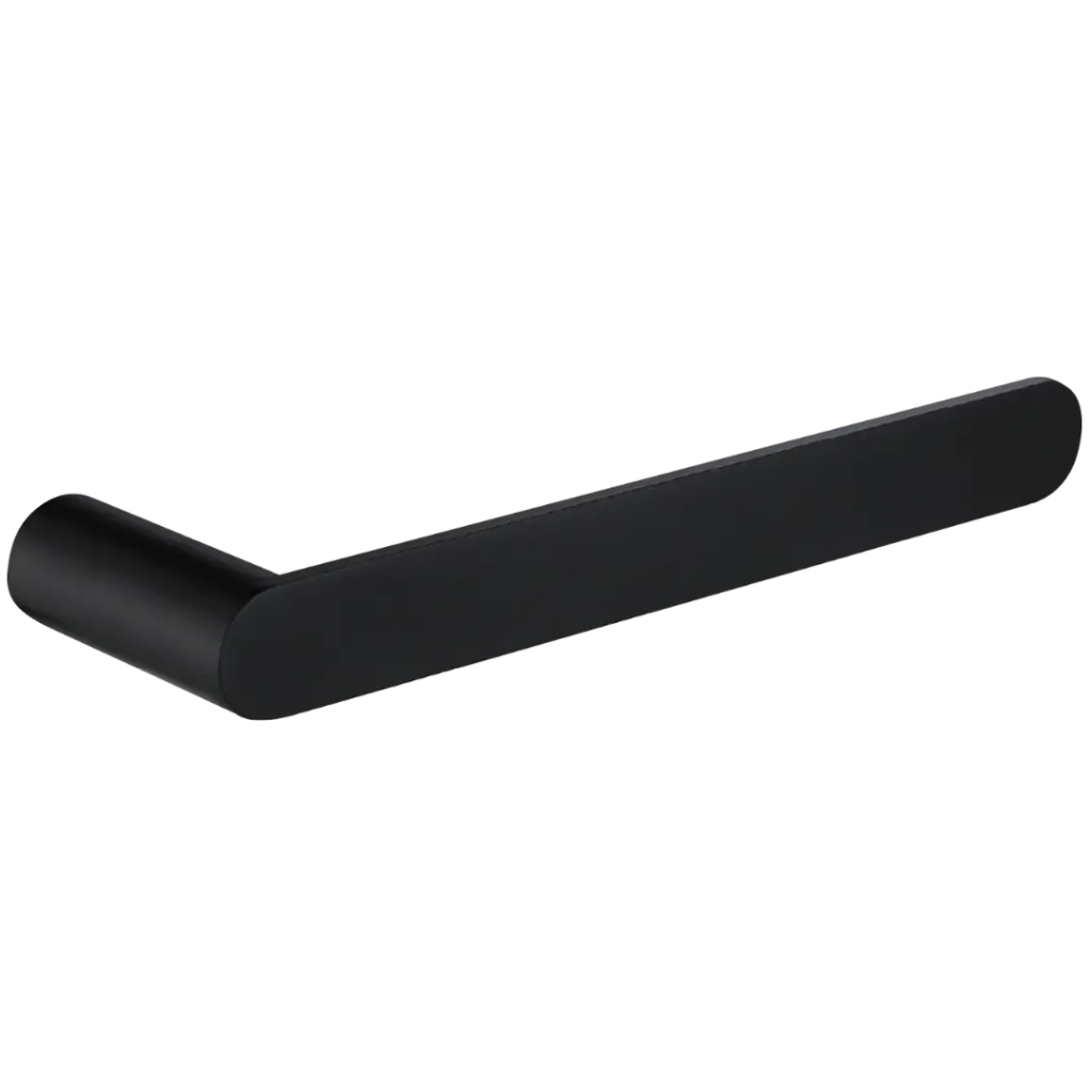 [18007N] TOALLERO DE MANO ODESSA NEGRO MATE CASTEL