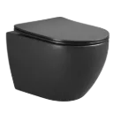 WC AEREO CLIO BLACK CASTEL