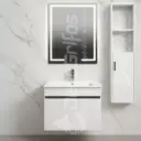 MUEBLE DE BAÑO PHUKET COMPLETO 60CM BLANCO THAI
