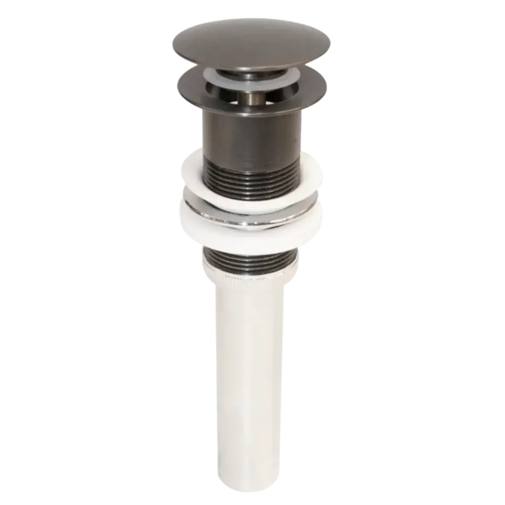 DESAGUE DE LAVAMANOS PRESTIGE S/R GUN METAL FUNDICION PACIFICO