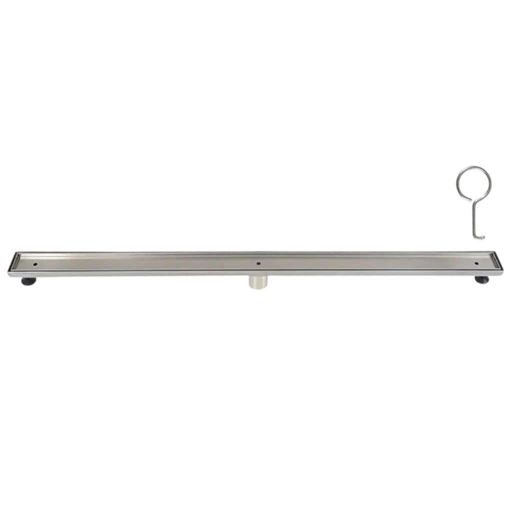 REJILLA RECTANGULAR 120X7.5CM FUNDICION PACIFICO