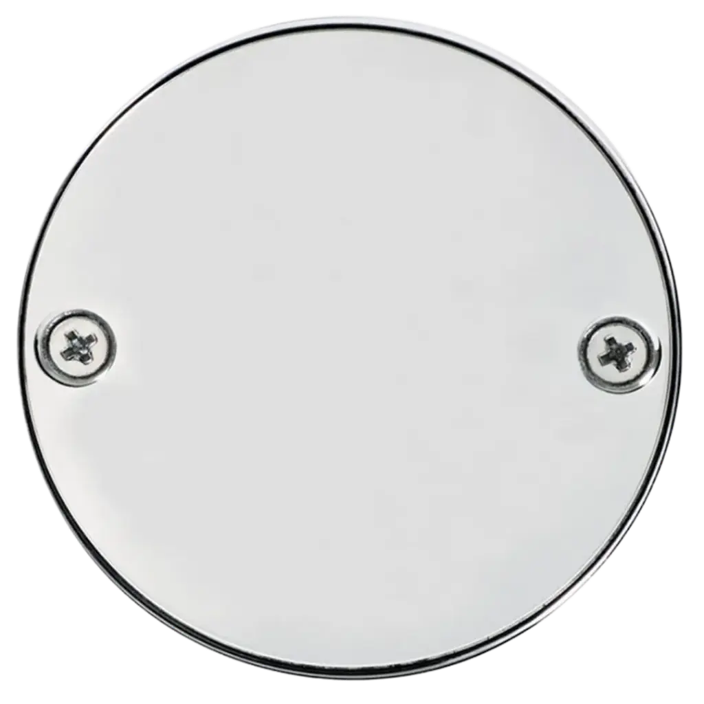 [08RJ01] TAPA CIEGA REDONDA CROMADO FUNDICION PACIFICO