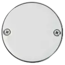 TAPA CIEGA REDONDA CROMADO FUNDICION PACIFICO