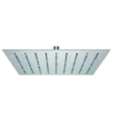 DUCHA REGADERA CUADRADA QUADRA 20CM CROMADO FUNDICION PACIFICO