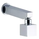 DUCHA REGADERA QUADRA CROMADO FUNDICION PACIFICO