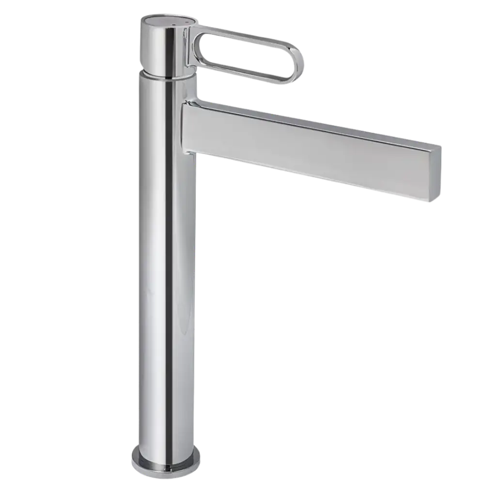 GRIFERIA DE LAVAMANOS ALTA PRESTIGE CROMADO FUNDICION PACIFICO