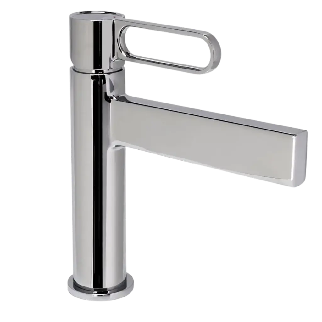 [30GLV0072] GRIFERIA DE LAVAMANOS BAJA PRESTIGE CROMADO FUNDICION PACIFICO