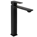 GRIFERIA DE LAVAMANOS ALTA BLACK QUADRA FUNDICION PACIFICO