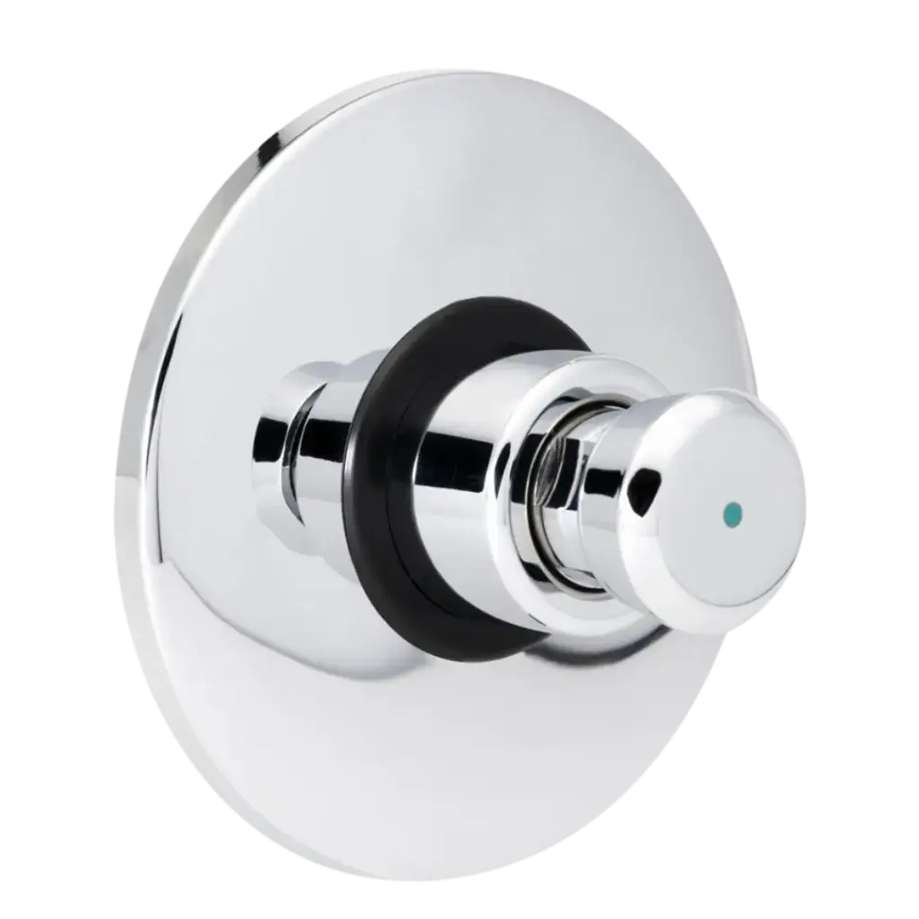 LLAVE DE DUCHA CIERRE AUTOMATICO CROMADO FUNDICION PACIFICO