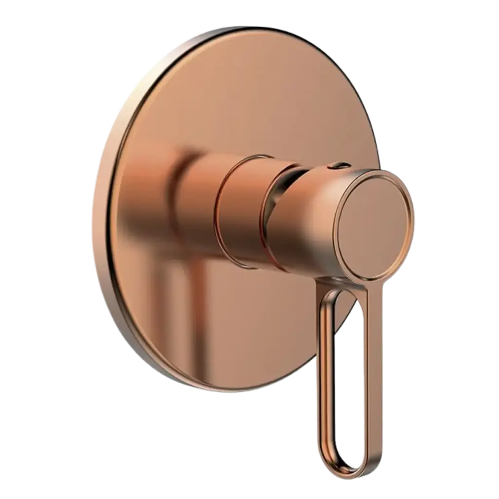 [32GDU0072RG] MONOMANDO DE DUCHA PRESTIGE ROSE GOLD FUNDICION PACIFICO