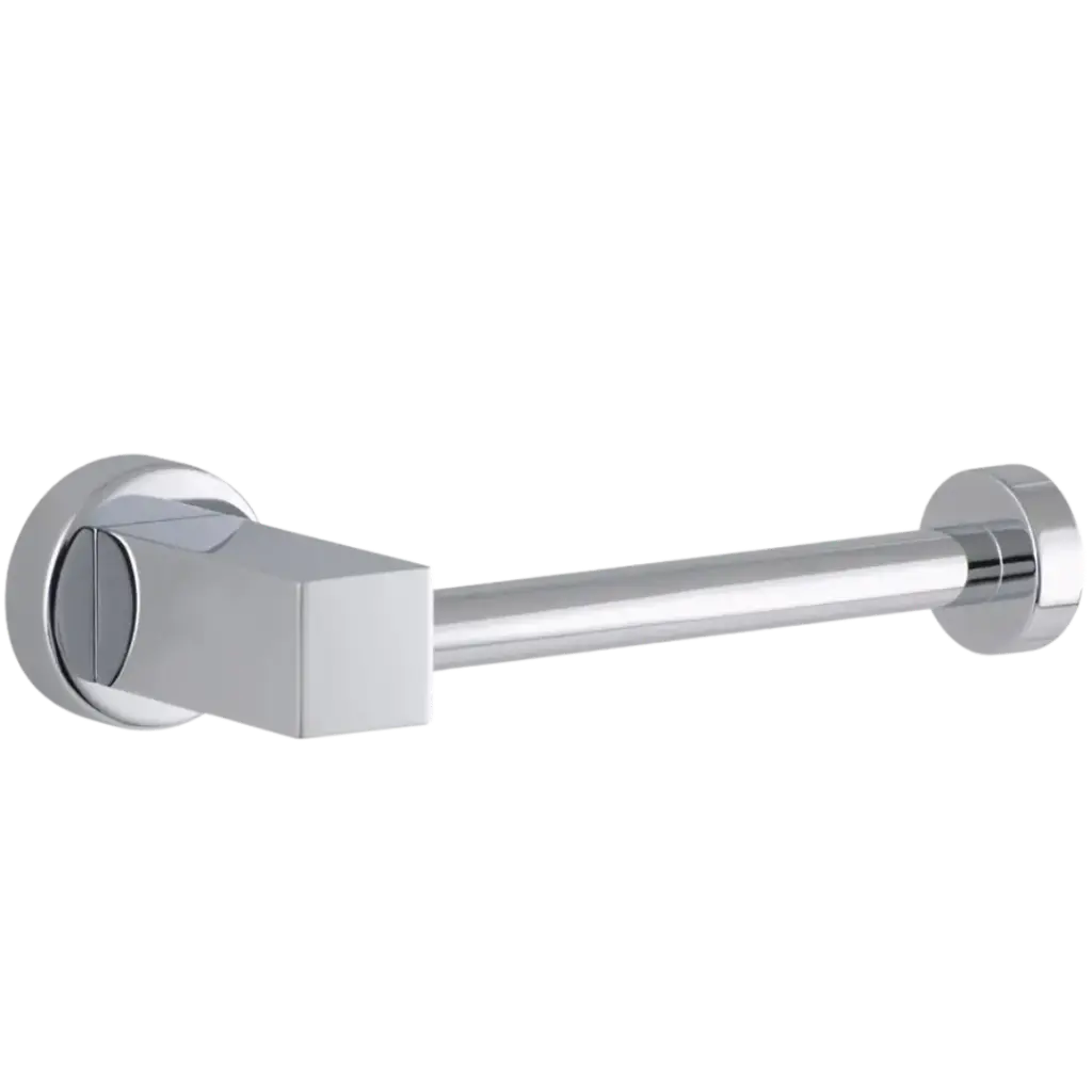 [37PRO820] PORTARROLLO QUADRA CROMADO FUNDICION PACIFICO