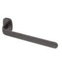 PORTA TOALLA PRESTIGE GUN METAL FUNDICION PACIFICO