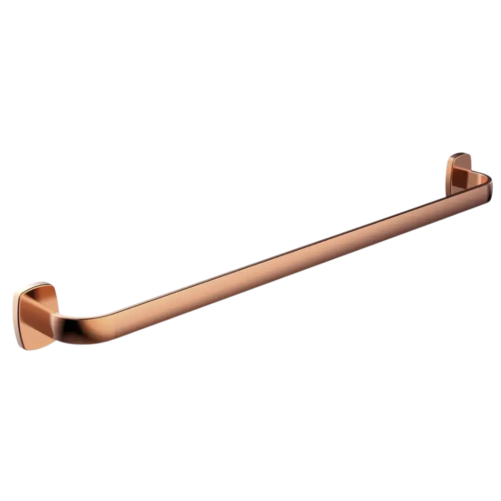 [37TBR007RG] TOALLERO BARRA PRESTIGE ROSE GOLD FUNDICION PACIFICO