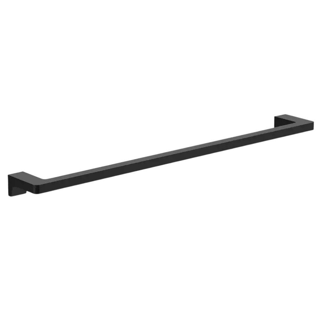 [37TBR830] TOALLERO BARRA BLACK QUADRA FUNDICION PACIFICO