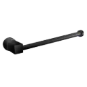 PORTA TOALLA PRESTIGE QUADRA DARK FUNDICION PACIFICO