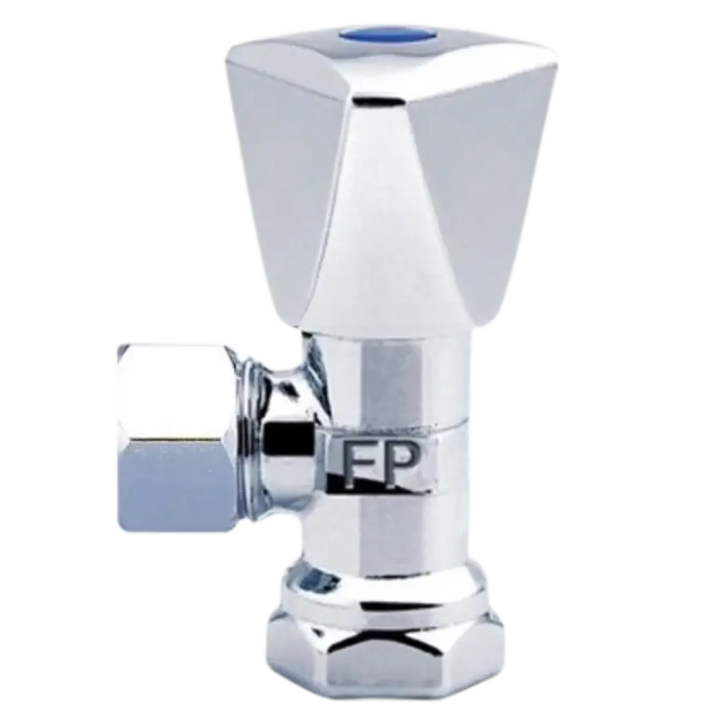 LLAVE DE ARRESTO 1/2" X 3/8" FUNDICION PACIFICO